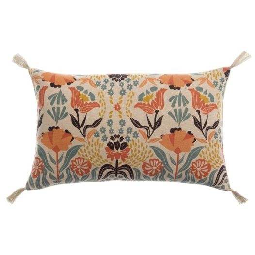 coussin imprime youri multico 30x50 - sde ld