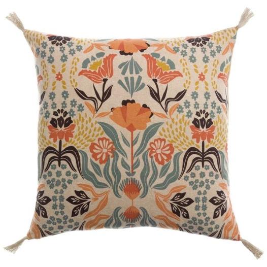 coussin imprime youri multico 45x45 - sde ld