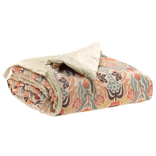 plaid imprime youri multico 135x200 - sde ld