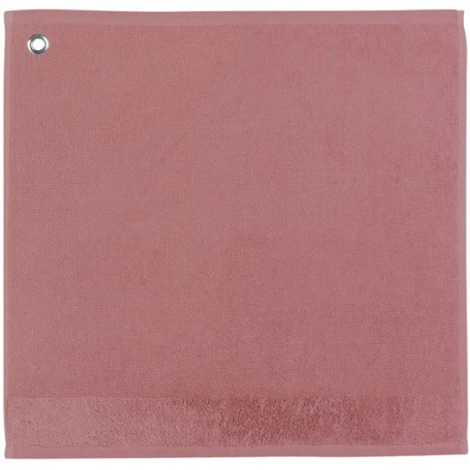 essuie mains oeillet curl bois de rose 50x50 - sde ld