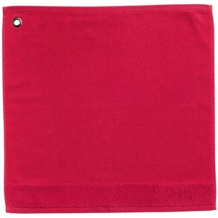 essuie mains oeillet curl geranium 50x50 - sde ld