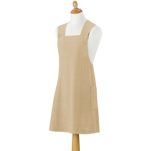 tablier japonais recycle haru camel 78x100 - sde ld
