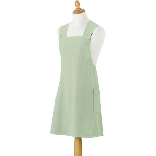tablier japonais recycle haru celadon 78x100 - sde ld
