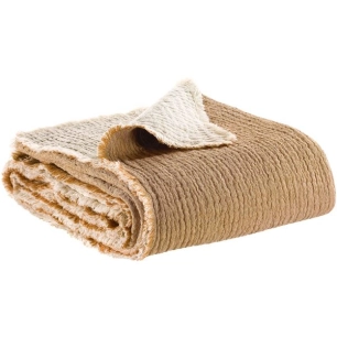 plaid emilio cuivre 130x200 - sde ld