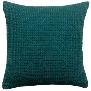 coussin recycle maia petrole 45x45 - sde ld