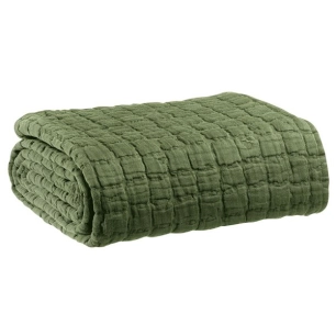 plaid swami olive 130x200 - sde ld
