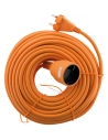Prolongateur HO5VV-F 2x1.5mm² orange Longueur 25 mètres