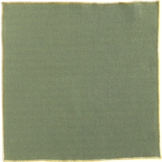 serviette recyclee grace matcha 40x40 - sde ld