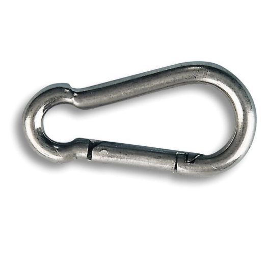 mousqueton pompier 166kg inox