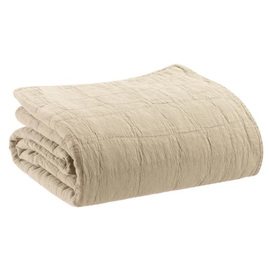 plaid recycle titou lin 140x200 - sde ld