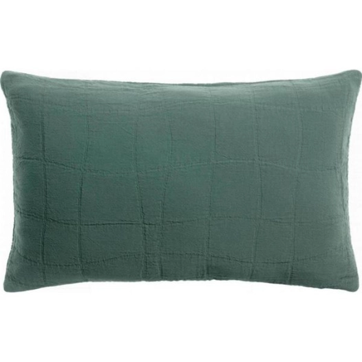 coussin recycle titou vert de gris 30x50 - sde ld