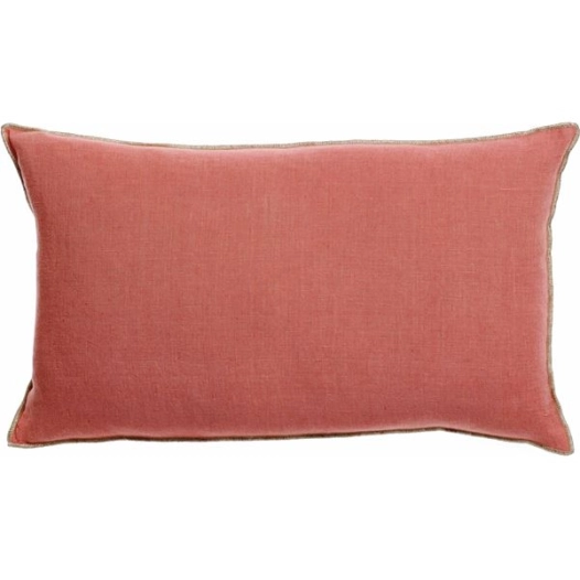 coussin zeff celeste peche 30x50 - sde ld