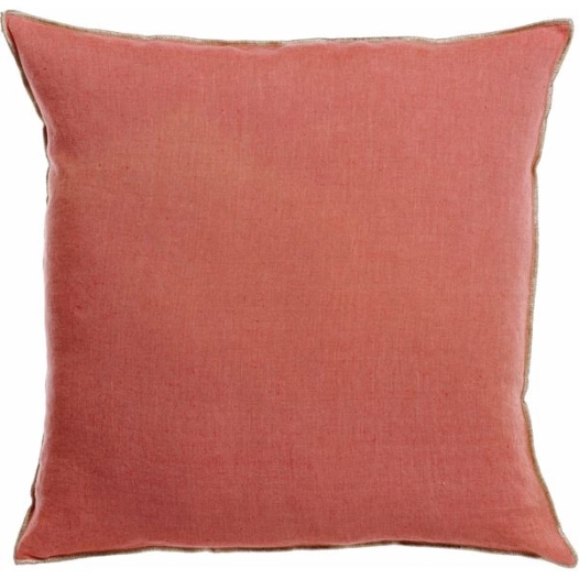 coussin zeff celeste peche 45x45 - sde ld