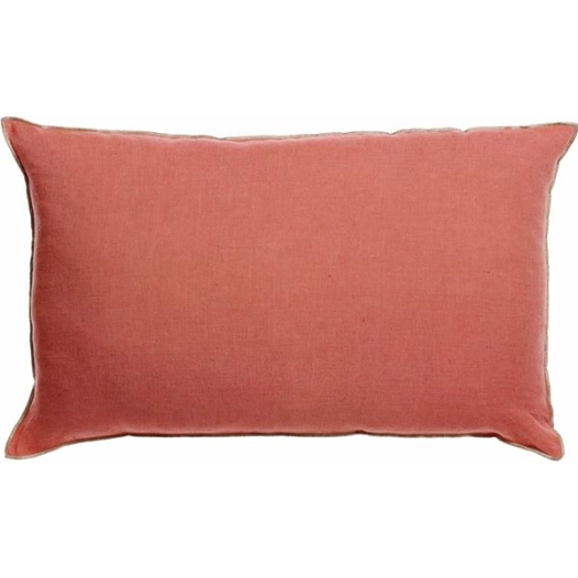 coussin zeff celeste peche 40x65 - sde ld
