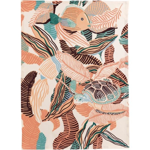 torchon recycle dori peche 50x70 - sde ld