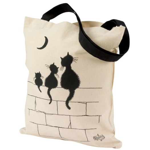 sac dubout 3 chats ecru 40x35 - sde ld