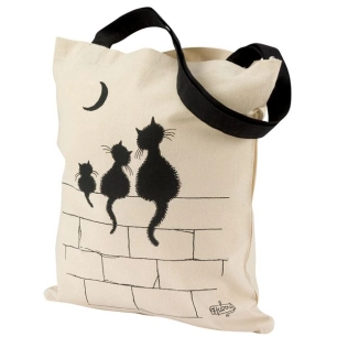 sac dubout 3 chats ecru 40x35 - sde ld