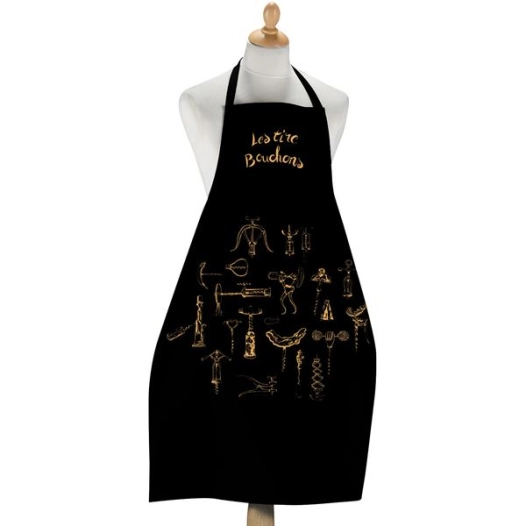 grand tablier les tire-bouchons noir 72x96 - sde ld