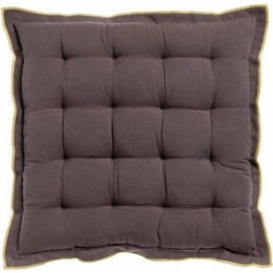 galette de chaise grace recyclee cafe 40x40x3 - sde ld