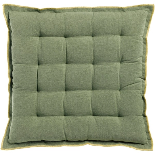 galette de chaise grace recyclee matcha 40x40x3 - sde ld