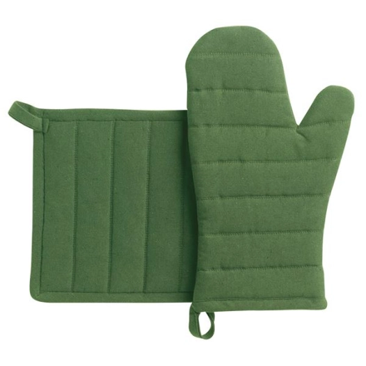 lot gant/manique recycle jona vert 15x30 - sde ld