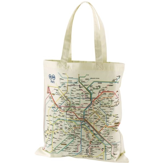sac totebag ratp ecru 38x42 - sde ld
