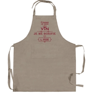 tablier je me bonifie avec l'age ficelle 72x90 - sde ld