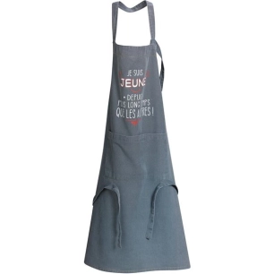 tablier je suis jeune jeans 72x90 - sde ld