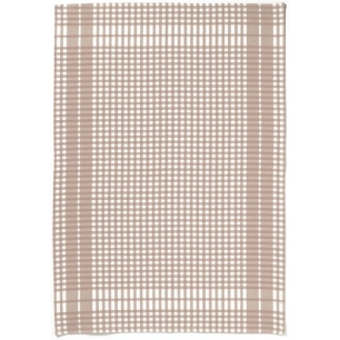 torchon petits carreaux taupe 50x70 - sde ld