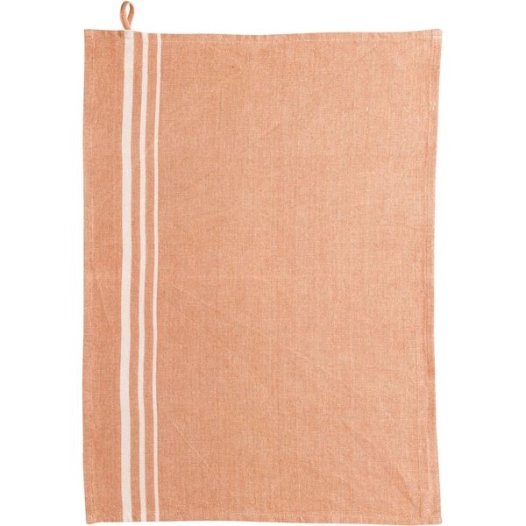 torchon recycle rib terracotta 50x70 - sde ld