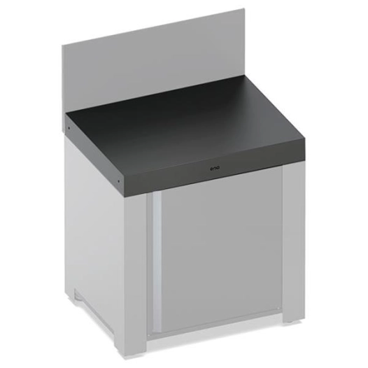 plan de travail modulo gris a monter - eno pem