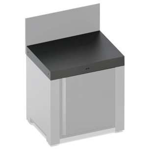 plan de travail modulo gris a monter - eno pem