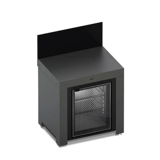 base modulo s/porte gris cargo base de module 80 cm sans porte pour frigo 75 l encastrã‰ ou kit 2 tiroirs - eno pem