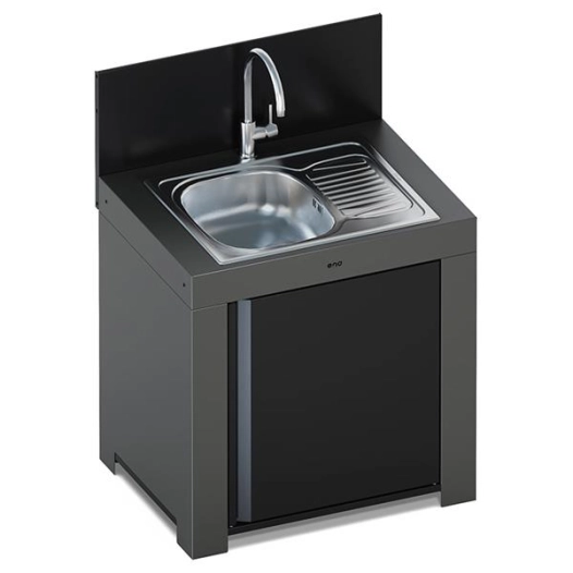 modulo ã‰vier avec ã‰gouttoir gris cargo module de cuisine ã‰quipã‰ dun ã‰vier rectangulaire encastrable avec ã‰gouttoir rã‰ver