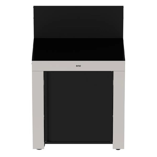 modulo plan de travail-noir et inox - eno pem