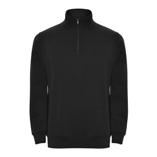 sweat-shirt noir aneto, t-l