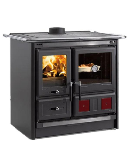 nordica cuisinière à bois rosal.16acier - nordica