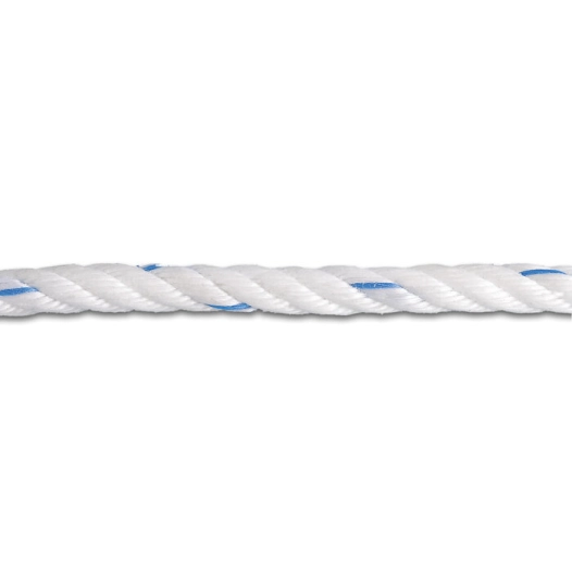 corde pp torsadee blc/bleu 24m