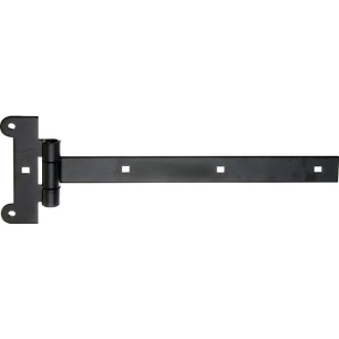 penture festonnée noire 300mm