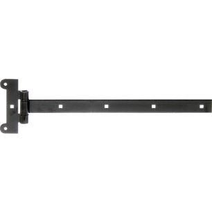 penture festonnée noire 400mm