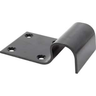 sabot portail/vis 90x4mm/noir