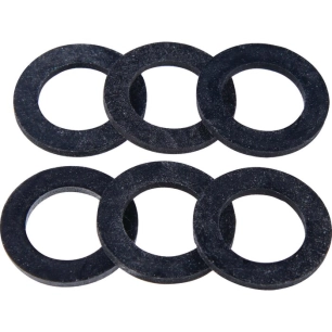 Assortiment de 6 joints fibre diamètre 26 × 34 millimètres pour raccord plomberie - CAPVERT