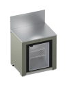 cuisine ext. modulaire - frigo encastr. 75 l tropic. cl. t - 2 clayettes - led - kit encastr. incl. - pieds rã©gl. - saug - eno