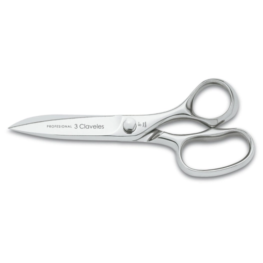 ciseaux de cuisine professionnels classiques en acier inoxydable, 20 cm