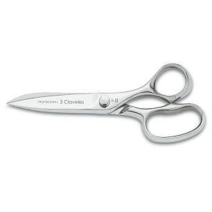 ciseaux de cuisine professionnels classiques en acier inoxydable, 20 cm