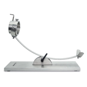 porte-jambon basculant avec tête pivotante en acier inoxydable