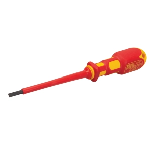 vde screwdriver slotted - 3,5 x 100 mm - king dick
