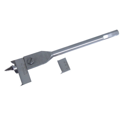 1 mèche plate extensible - 22 - 76 mm - silverline