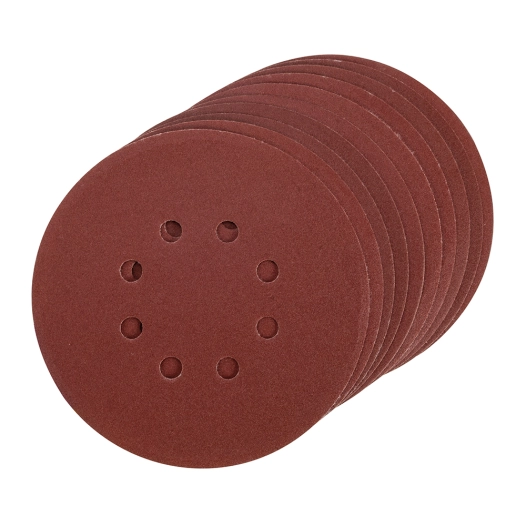 disques abrasifs perforés auto-agrippants, 10 pcs - 150 mm, grain 240 - triton