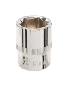 douille métrique, 6 pans, 3/8 - 15 mm - silverline